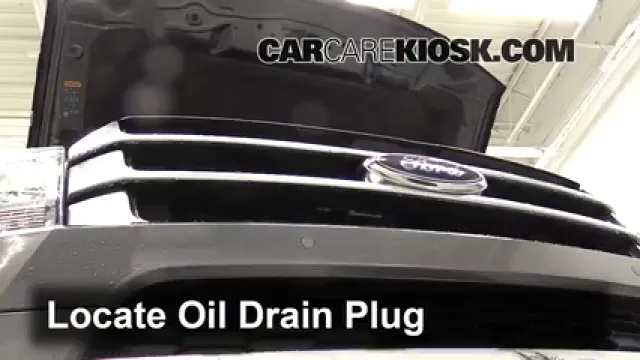 2015 Ford Expedition Platinum 3.5L V6 Turbo Aceite Cambiar aceite y filtro de aceite